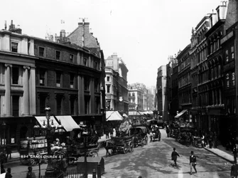 Gracechurch Street, London, ca. 1890